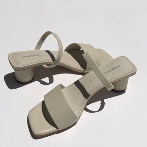Intentionally Blank HAMP Sandals in Cream